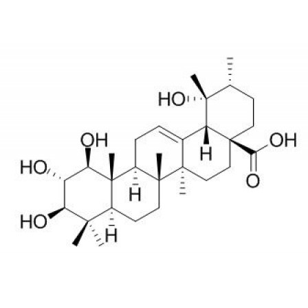 1,2,3,19-Tetrahydroxy-12-ursen-28-oic Acid
