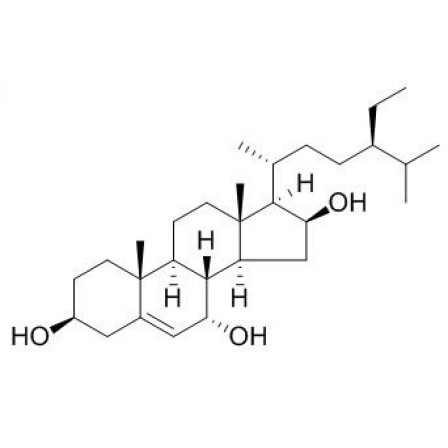 3,7,16-Trihydroxystigmast-5-ene