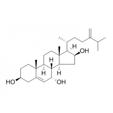 Ergosta-5,24(28)-diene-3,7,16-triol