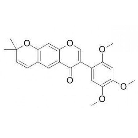 2',4',5'-Trimethoxy-2'',2''-dimethylpyrano[5'',6'':6,7]isoflavone