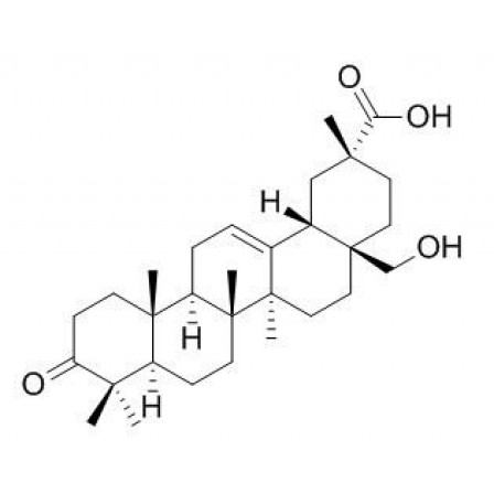 28-Hydroxy-3-oxoolean-12-en-29-oic Acid