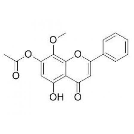 5-Hydroxy-7-acetoxy-8-methoxyflavone