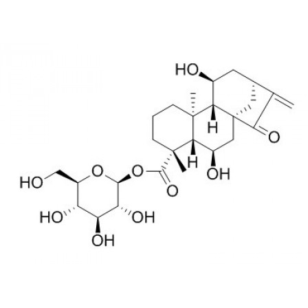 Ent-6,11-Dihydroxy-15-oxo-16-kauren-19-oic Acid Beta-D-glucopyranosyl Ester Ent-6,11-Dihydroxy-15-oxo-16-kauren-19-oic Acid Beta-D-glucopyranosyl Ester