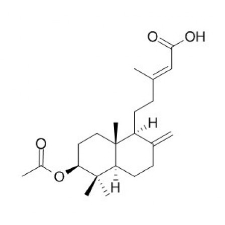 3-Acetoxy-8(17),13E-labdadien-15-oic Acid