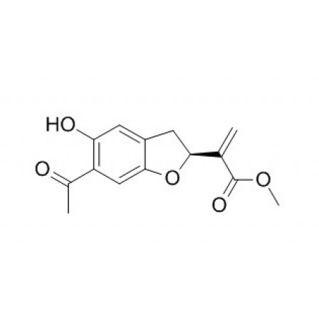 Methyl 2-(6-acetyl-5-hydroxy-2,3-dihydrobenzofuran-2-yl)propenoate