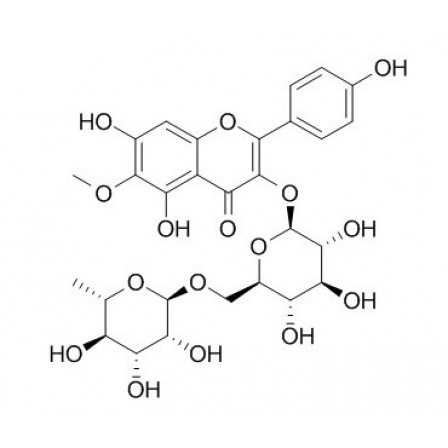 6-Methoxykaempferol 3-O-rutinoside