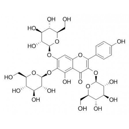 6-Hydroxykaempferol-3,6,7-triglucoside