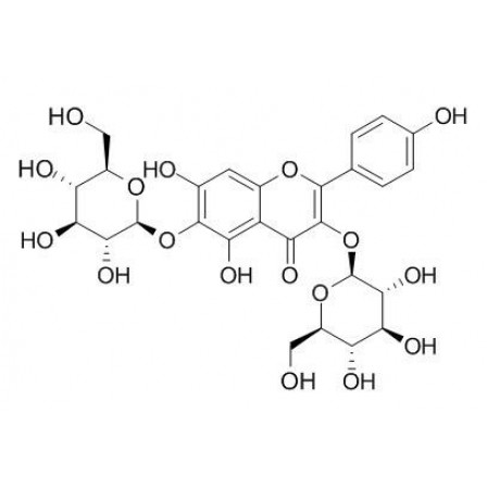 6-Hydroxykaempferol 3,6-diglucoside