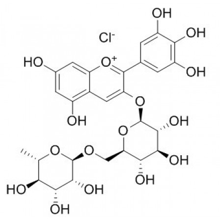 Delphinidin-3-O-rutinoside Chloride