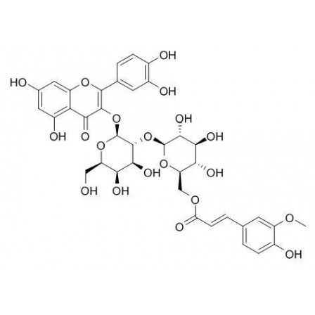 Quercetin 3-O-[2-O-(6-O-E-feruloyl)-beta-D-glucopyranosyl]-beta-D-galactopyranoside