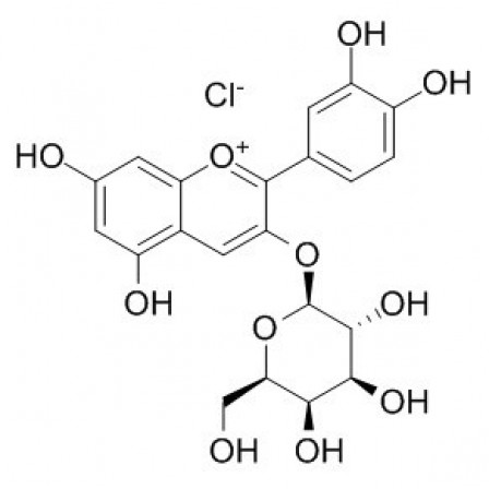 Cyanidin-3-O-galactoside Chloride