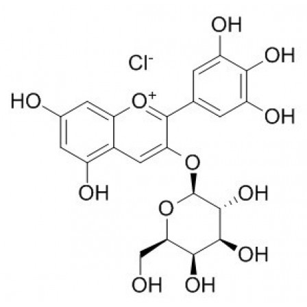 Delphinidin-3-O-galactoside Chloride