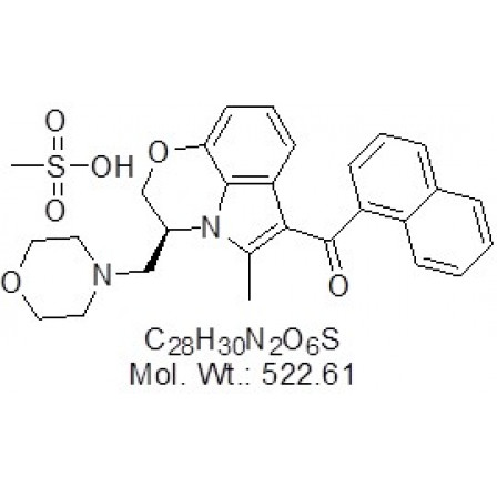S(-)-WIN-55212-3 Mesylate