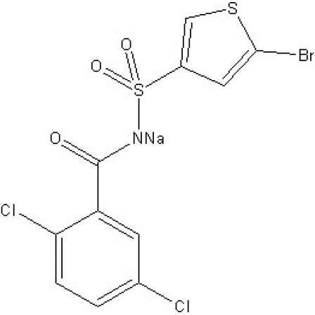 Tasisulam Sodium (LY573636)