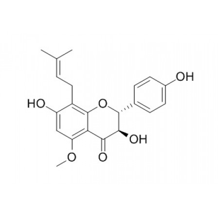 3,7,4'-Trihydroxy-5-methoxy-8-prenylflavanone