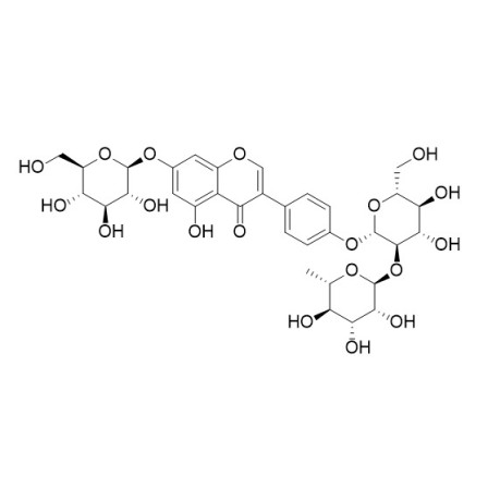 Genistein 7-O-β-D-glucopyranoside-4’-O-[α-L-rhamnopyranosyl-(1→2)-β-D-glucopyranoside]