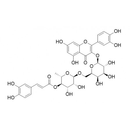 Quercetin 3-Caffeylrobinobioside