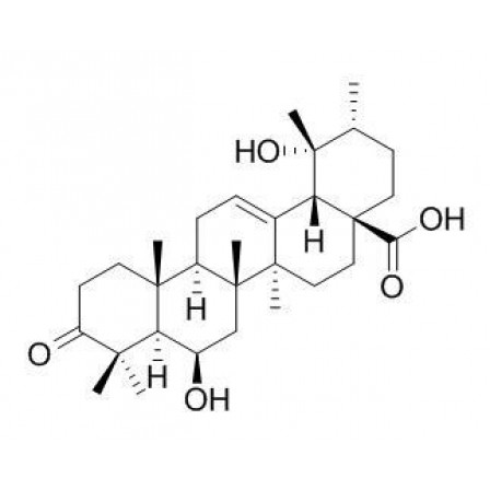 6,19-Dihydroxyurs-12-en-3-oxo-28-oic Acid