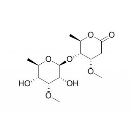 6-Deoxy-3-O-methyl-beta-allopyranosyl(1-4)-beta-cymaronic Acid Delta-lactone